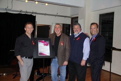 Nathaniel Shaw, Barry Harman, Keith Herrmann, Frank Conway Photo