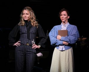 Becki Newton & Barbara Angeline ( "Marian The Librarian" - THE MUSIC MAN ) Photo