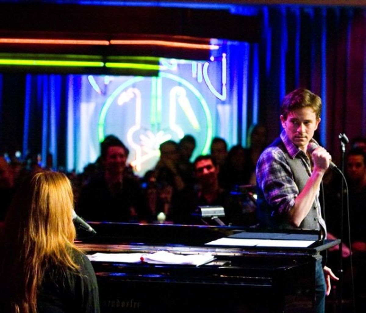 Katie Thompson and Tom Lenk at 