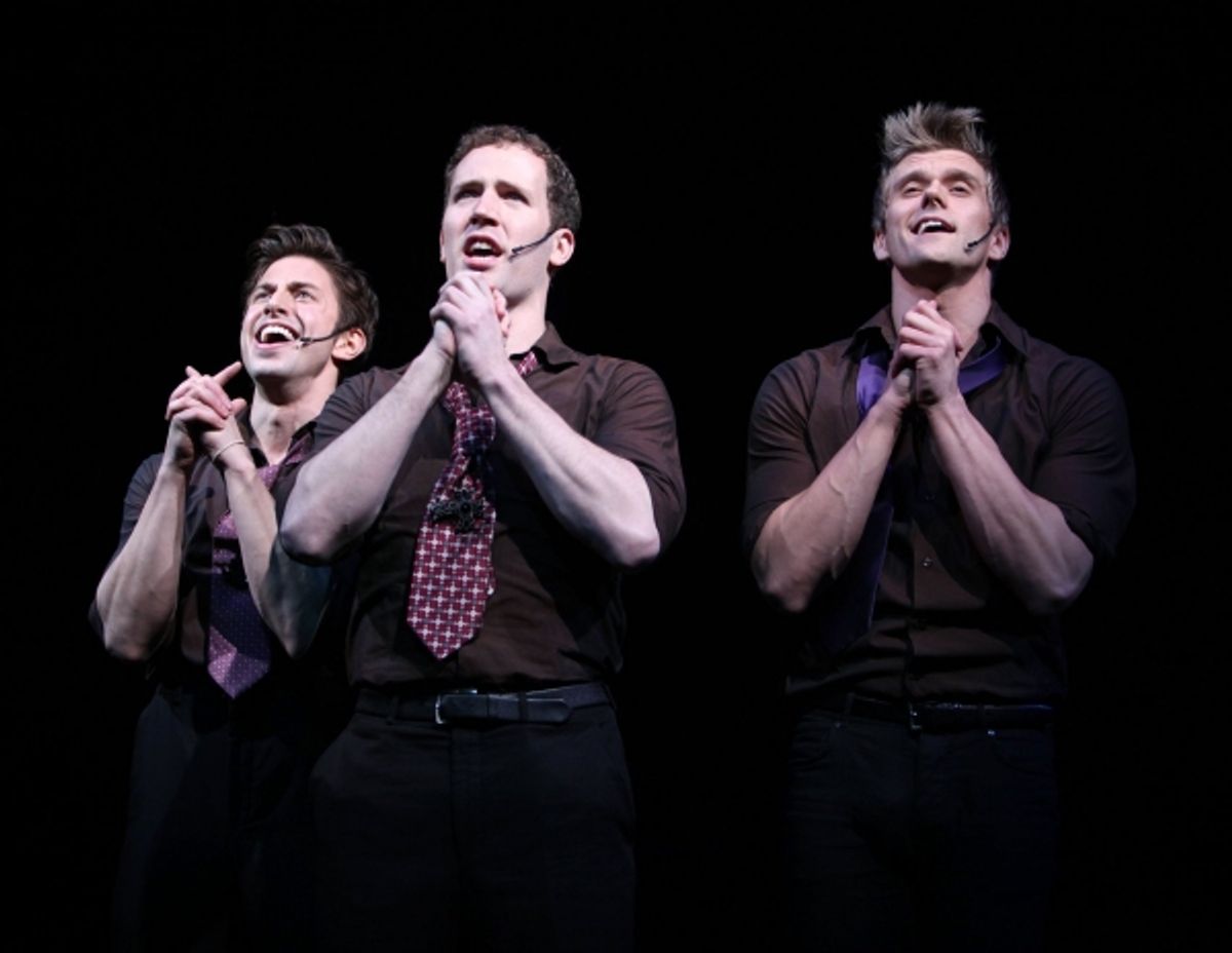 Nick Adams, Adam Perry, Timothy Bish at 