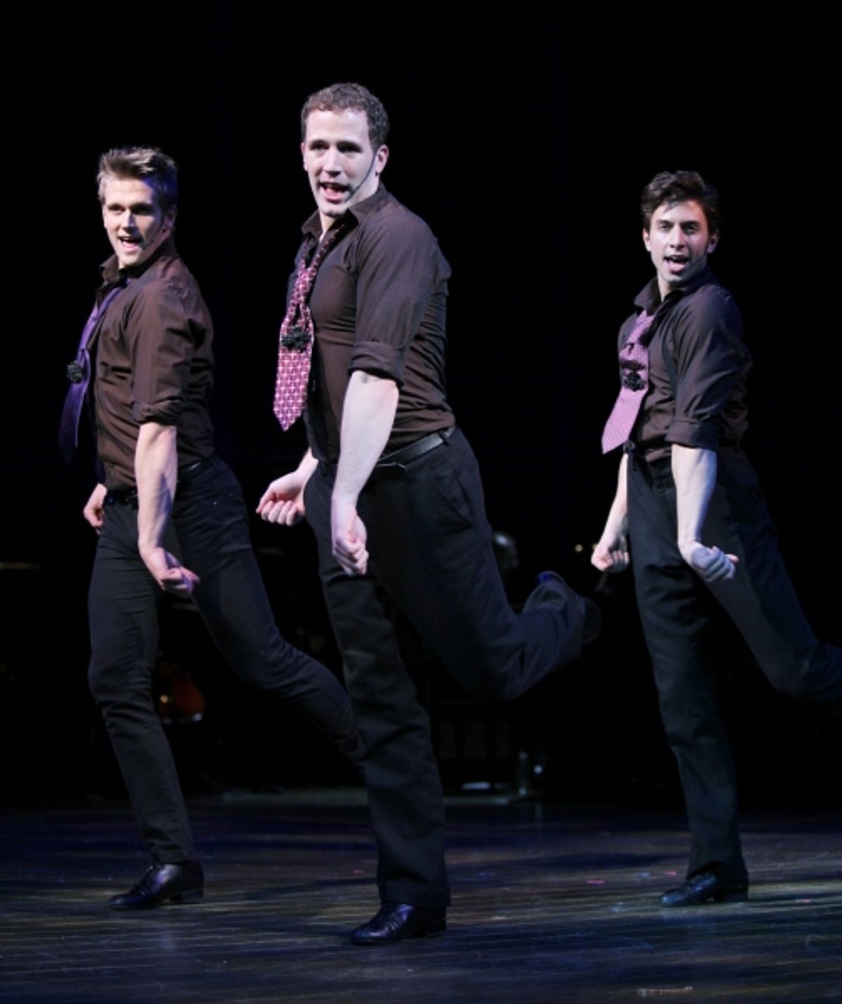 Nick Adams, Adam Perry, Timothy Bish at 