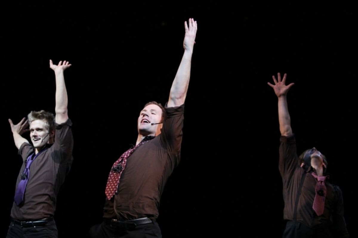 Nick Adams, Adam Perry, Timothy Bish at 