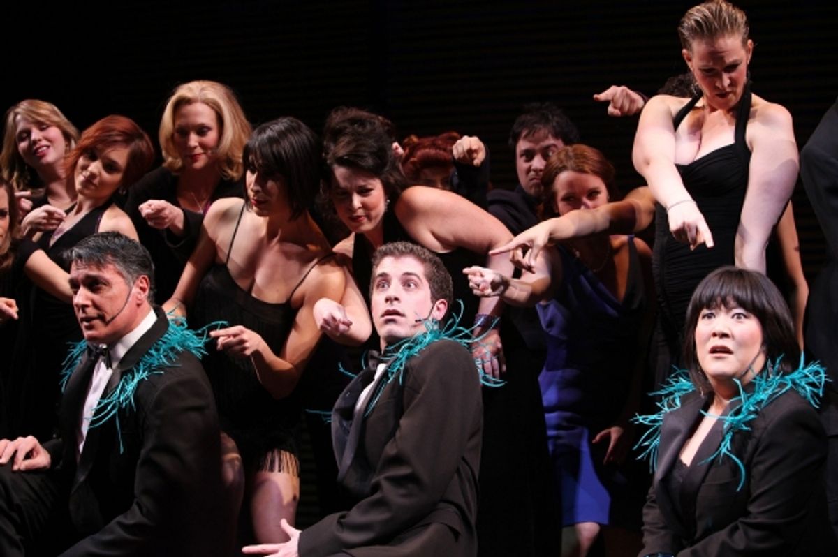 Robert Cuccioli, Anthony Nunziata & Ann Harada at 