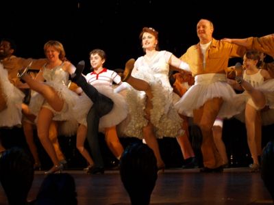 Leah Hocking, Michael Dameski, Kate Hennig, and  Philip Whitchurch Photo