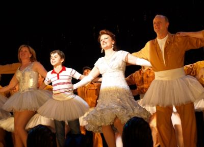 Leah Hocking, Michael Dameski, Kate Hennig, and Philip Whitchurch Photo