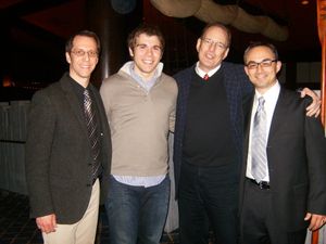 Peter Sullivan, Devin Archer, David H. Bell and Andy Hite
 Photo