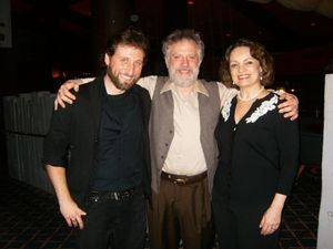 Gregory Hirte, Ross Lehman and Paula Scrofano Photo