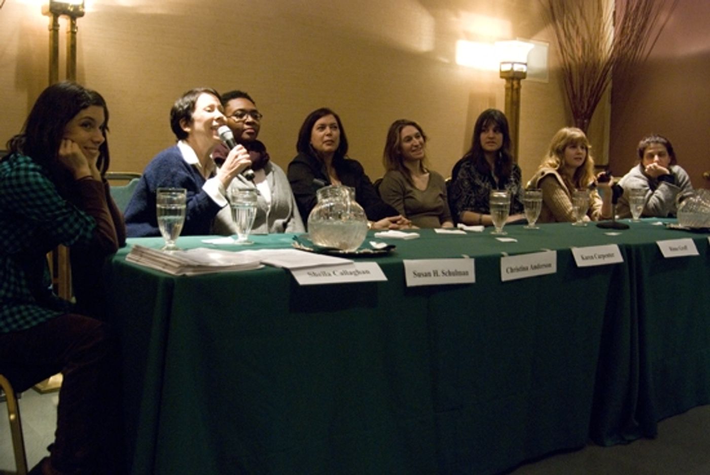 Photo Coverage: Women Playwrights & Directors Panel Photo Coverage: Women Playwrights & Directors Panel Image