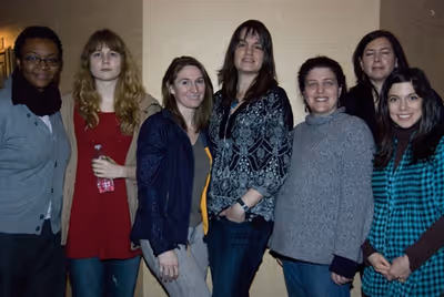Karen Carpenter, Pam Mackinnon, Rinne GroffRinne Groff,Sheila Callaghan,Annie Baker C Photo