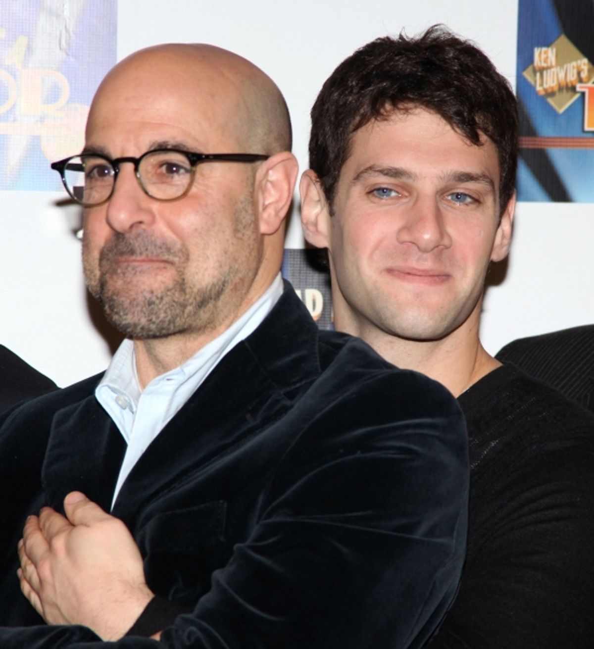 Stanley Tucci and Justin Bartha at 