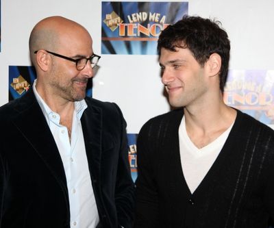 Stanley Tucci and Justin Bartha Photo