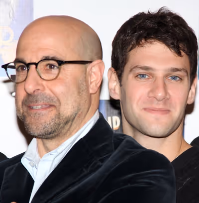 Stanley Tucci and Justin Bartha Photo