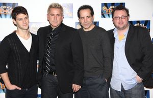 Justin Bartha, Anthony LaPaglia, Tony Shalhoub, Jay Klaitz Photo