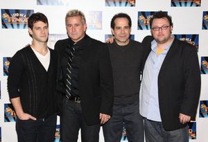 Justin Bartha, Anthony LaPaglia, Tony Shalhoub, Jay Klaitz Photo