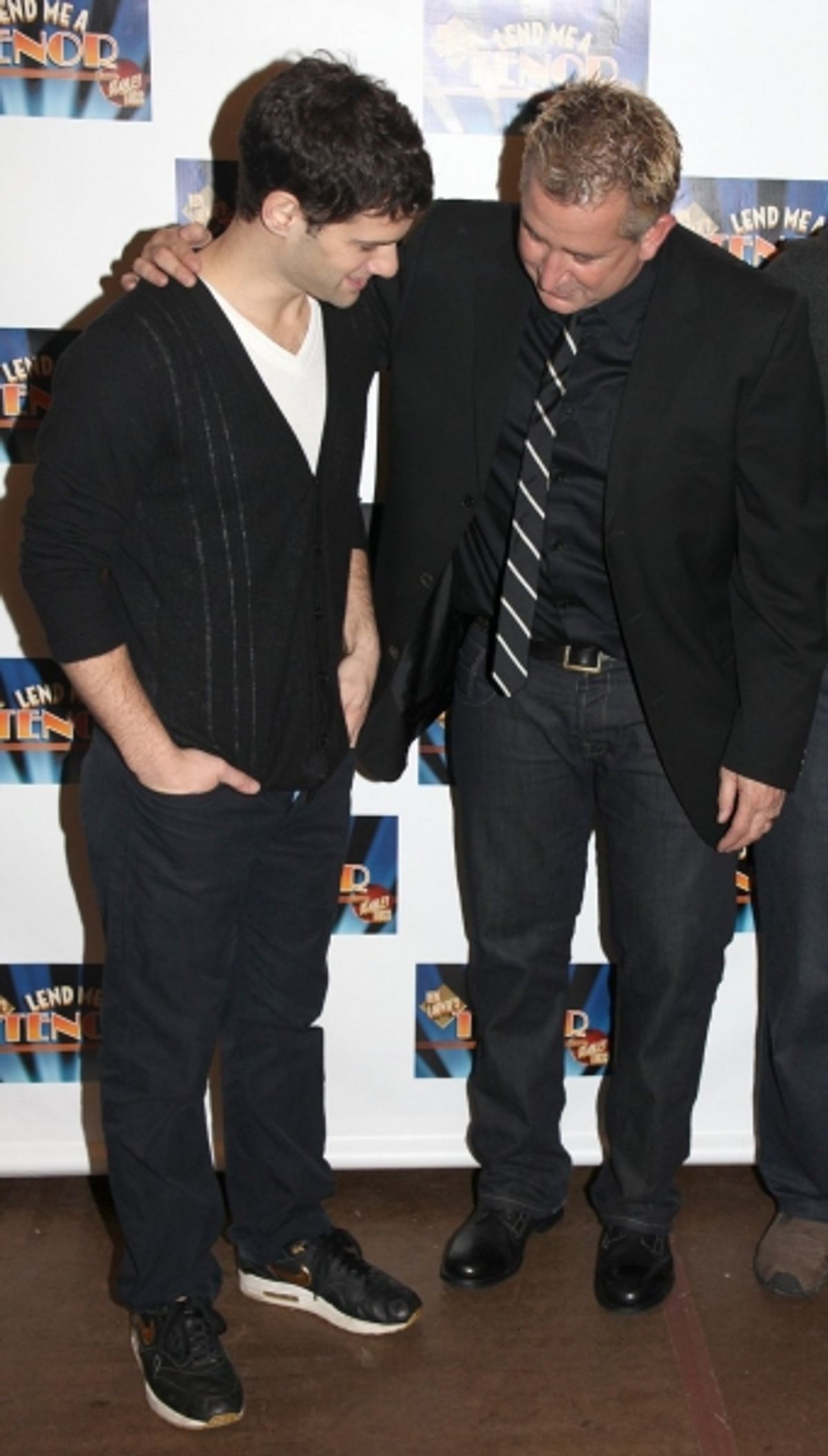 Justin Bartha and Anthony LaPaglia at 