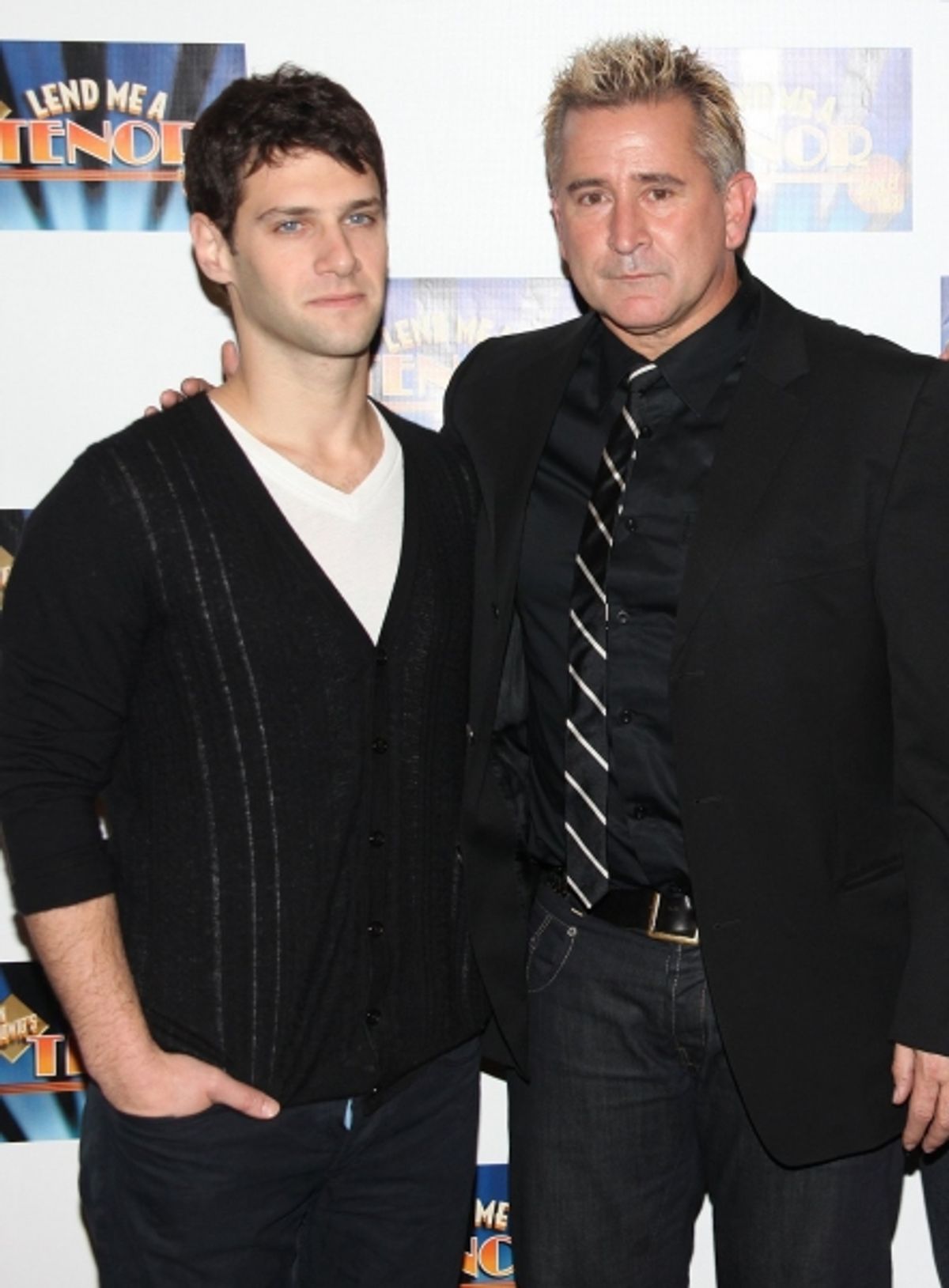 Justin Bartha and Anthony LaPaglia at 