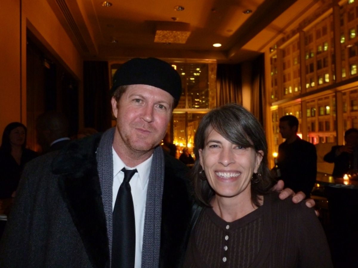 Brett C. Leonard and Rebecca Gilman  at 