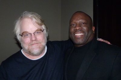 Lester M. Coney and Philip Seymour Hoffman
 Photo