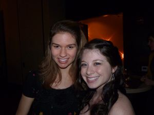 Fiona Robert (Tasha) and understudy Megan Baim @ BroadwayWorld Fiona Robert (Tasha) and understudy Megan Baim Photo