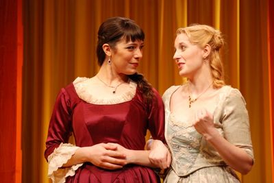 Abbi Hawk as Violante and Valerie Redd as Isabella Photo