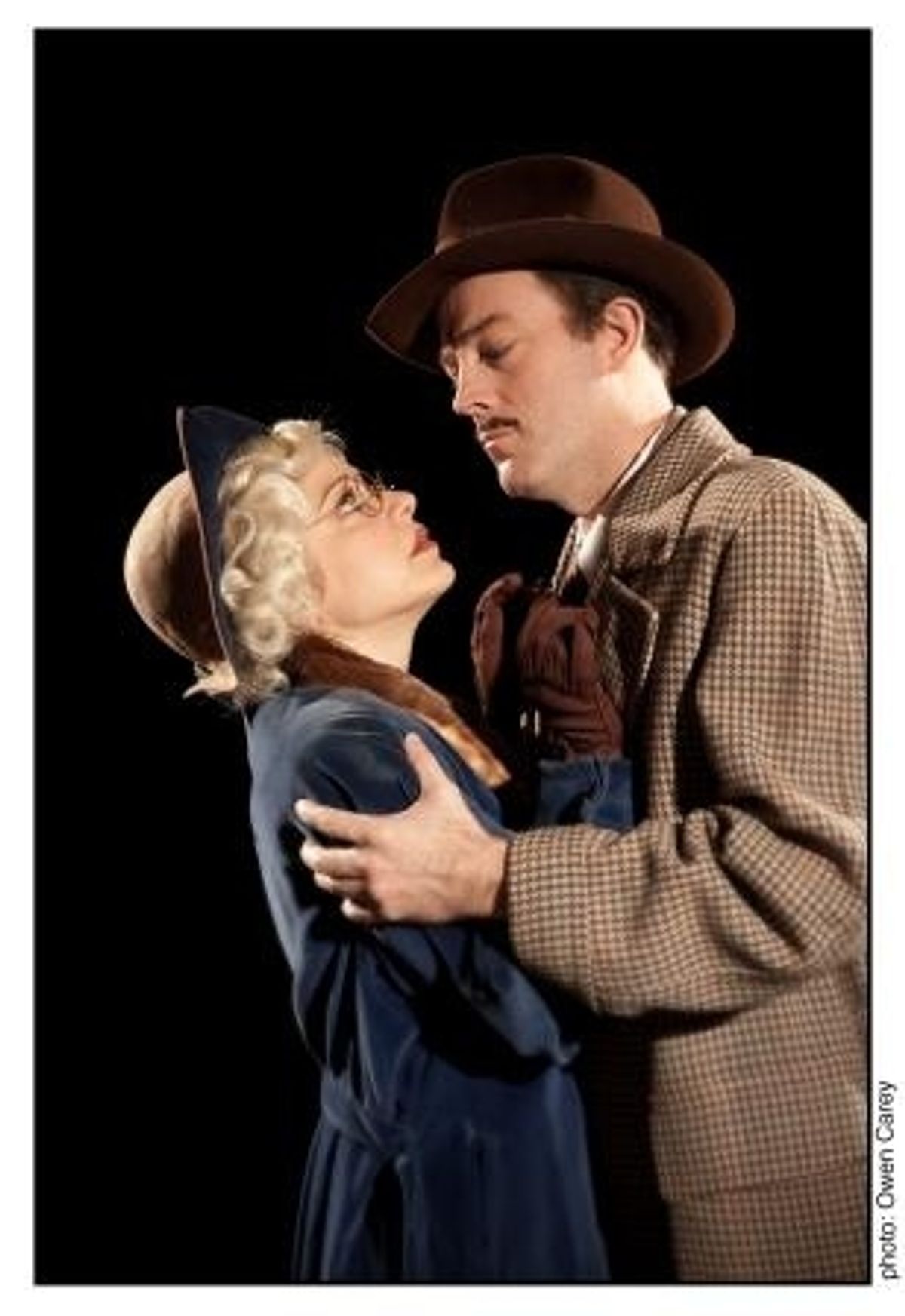 Christine Calfas and Leif Norby
 at 