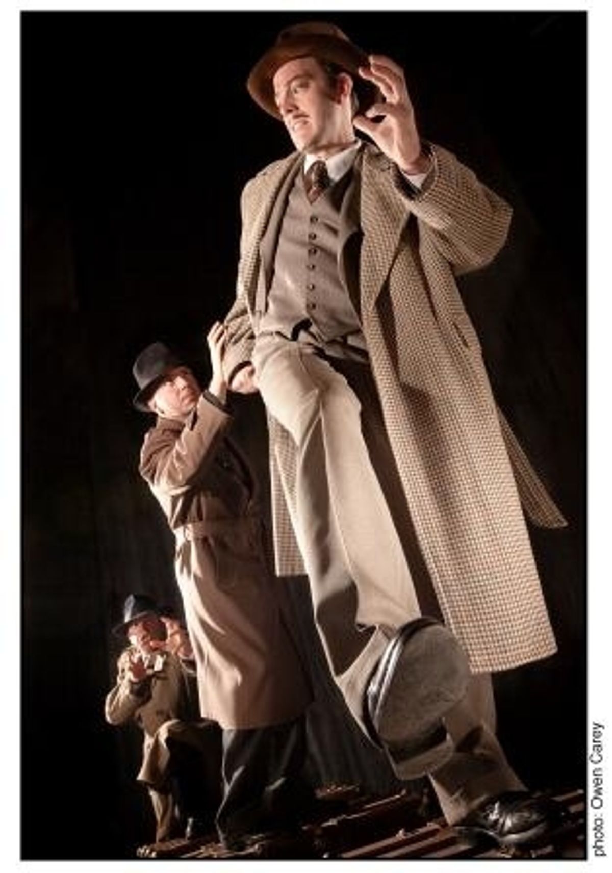 Ebbe Roe Smith, Darius Pierce and Leif Norby
 at 