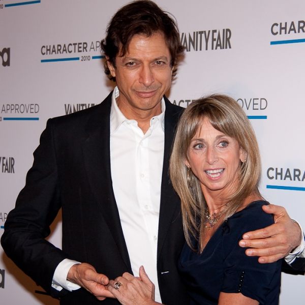 Jeff Goldblum and Bonnie Hammer Photo
