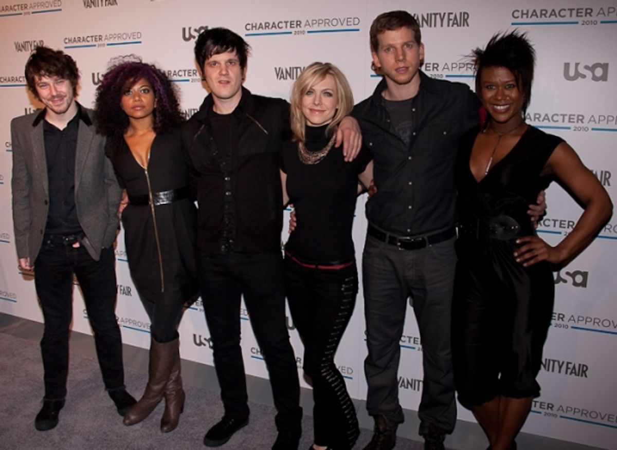 John Gallagher Jr., Rebecca Naomi Jones, Michael Esper, Mary Faber, Starks Sands, and Christina Sajous
 at 