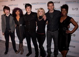 John Gallagher Jr., Rebecca Naomi Jones, Michael Esper, Mary Faber, Starks Sands, and Christina Sajous
@ BroadwayWorld John Gallagher Jr., Rebecca Naomi Jones, Michael Esper, Mary Faber, Starks Sands, and Photo