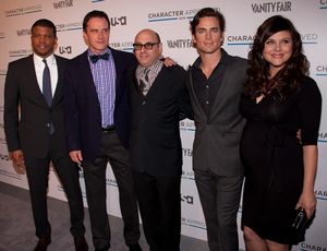 Sharif Atkins, Tim DeKay, Matt Bomer, Willie Garson, and Tiffani Thessen @ BroadwayWorld Sharif Atkins, Tim DeKay, Matt Bomer, Willie Garson, and Tiffani Thessen Photo