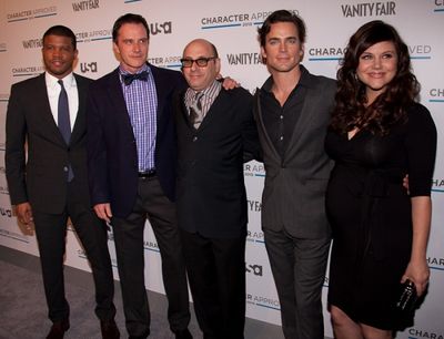Sharif Atkins, Tim DeKay, Matt Bomer, Willie Garson, and Tiffani Thessen Photo