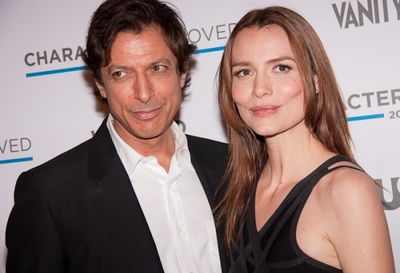 Jeff Goldblum and Saffron Burrows Photo