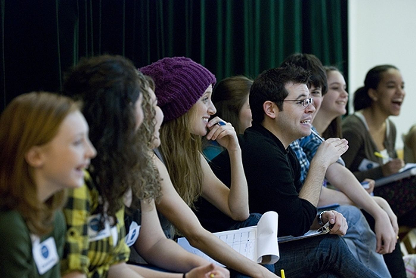 Photo Coverage: HAIR's Caissie Levy at The Broadway Workshop Photo Coverage: HAIR's Caissie Levy at The Broadway Workshop Image