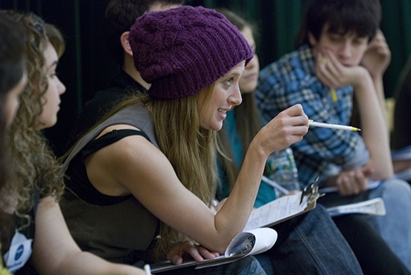 Photo Coverage: HAIR's Caissie Levy at The Broadway Workshop Photo Coverage: HAIR's Caissie Levy at The Broadway Workshop Image