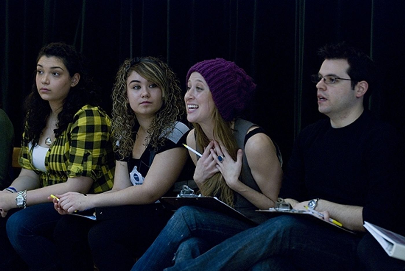 Photo Coverage: HAIR's Caissie Levy at The Broadway Workshop Photo Coverage: HAIR's Caissie Levy at The Broadway Workshop Image