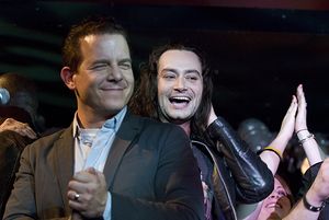 Christian Hoff, Constantine Maroulis Photo