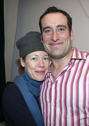 Veanne Cox and Chris Hoch Photo