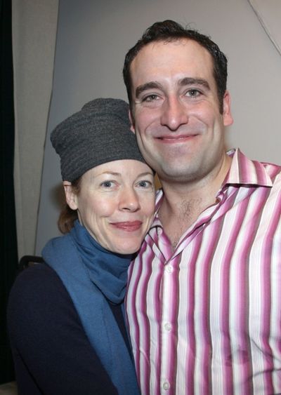 Veanne Cox and Chris Hoch Photo