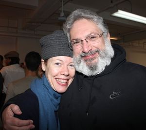 Veanne Cox and Harvey Fierstein Photo
