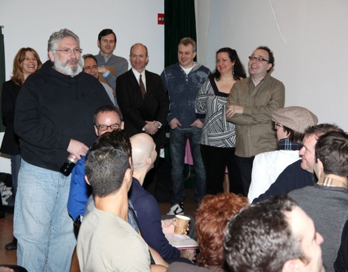Harvey Fierstein Addresses the Cast at 