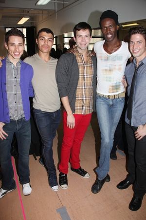 Sean Patrick Doyle, Yurel Echezarreta, Logan Keslar, Terry Lavell & Nick Adams Photo