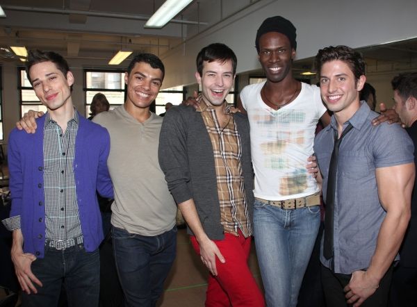Sean Patrick Doyle, Yurel Echezarreta, Logan Keslar, Terry Lavell & Nick Adams Photo