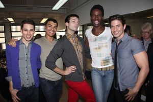Sean Patrick Doyle, Yurel Echezarreta, Logan Keslar, Terry Lavell & Nick Adams Photo