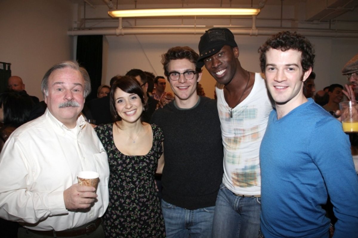 Fred Applegate, Elena Shaddow, David Nathan Perlow, Terry Lavell, A.J. Shively at 