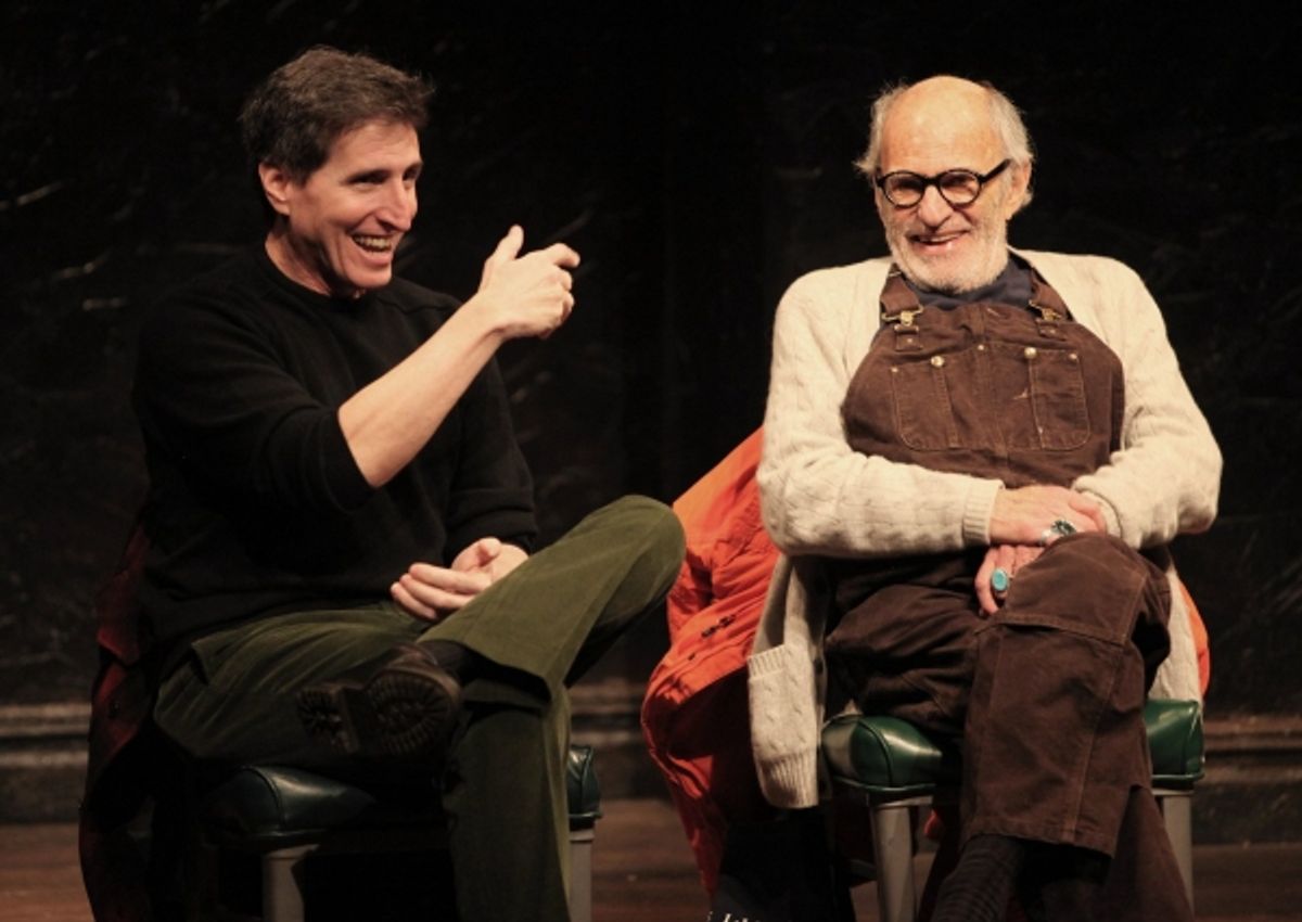 Paul Rudnick and Larry Kramer at 