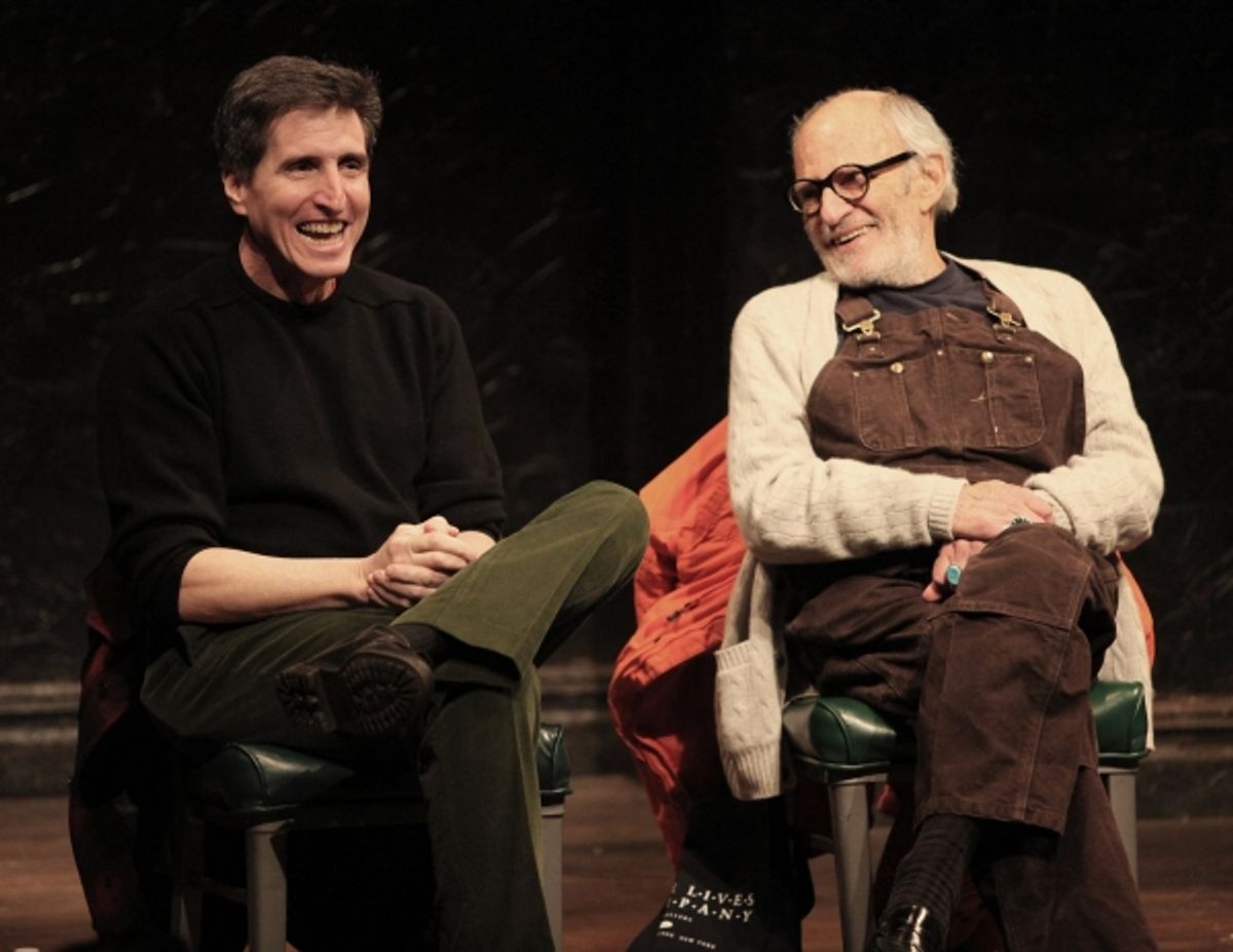 Paul Rudnick and Larry Kramer at 