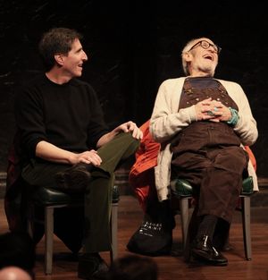 Paul Rudnick and Larry Kramer @ BroadwayWorld Paul Rudnick and Larry Kramer Photo