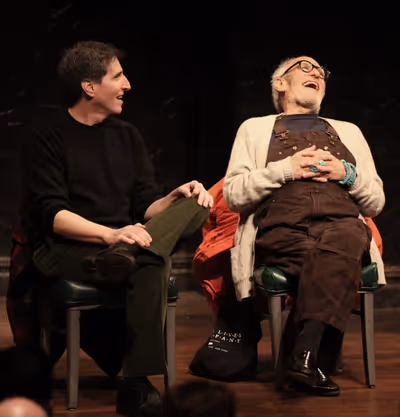 Paul Rudnick and Larry Kramer Photo