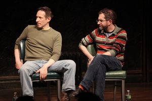 Jon Marans (Author) & Jonathan Silverstein (Director) @ BroadwayWorld Jon Marans (Author) & Jonathan Silverstein (Director) Photo