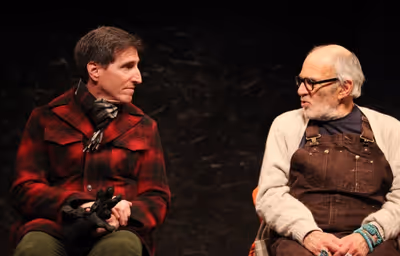 Jonathan Silverstein and Larry Kramer Photo